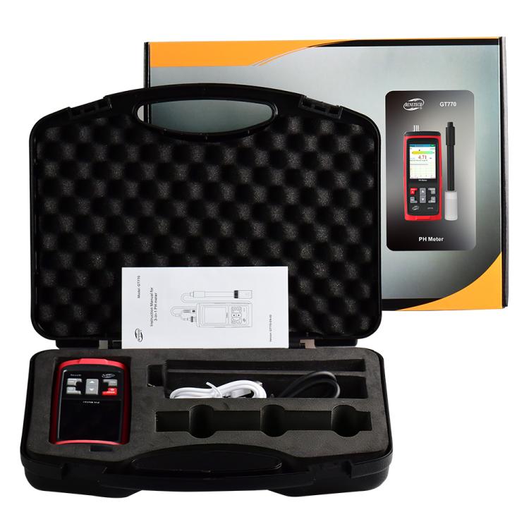 Medidor de pH portátil BENETECH GT770 Split 3 en 1, GT770