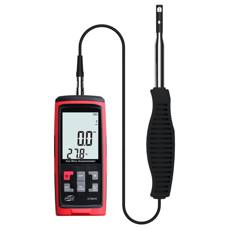 Anemómetro térmico portátil BENETECH GT8916, GT8916