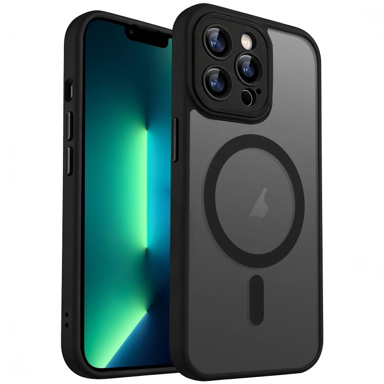 Funda magnética esmerilada con textura de piel XDcase con protector de lente, For iPhone 14 Pro Max, For iPhone 13 Pro Max, For iPhone 13 Pro, For iPhone 13, For iPhone 12 Pro Max