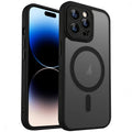 Funda magnética esmerilada con textura de piel XDcase con protector de lente, For iPhone 14 Pro Max, For iPhone 13 Pro Max, For iPhone 13 Pro, For iPhone 13, For iPhone 12 Pro Max