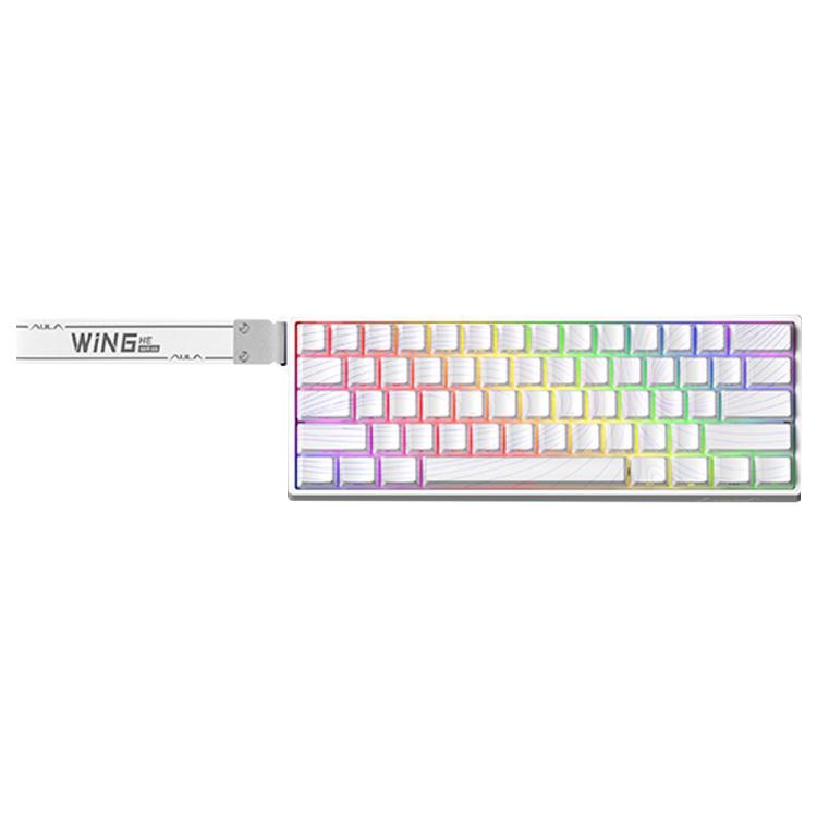 Teclado con cable RGB AULA WIN60HE MAX Edition de 60 teclas