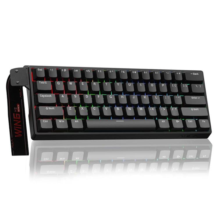Teclado con cable RGB AULA WIN60HE Edición Estándar de 60 teclas