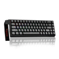 Teclado con cable RGB AULA WIN68HE, versión estándar, 68 teclas, WIN68HE Black Grey Wood Magnetic Axis