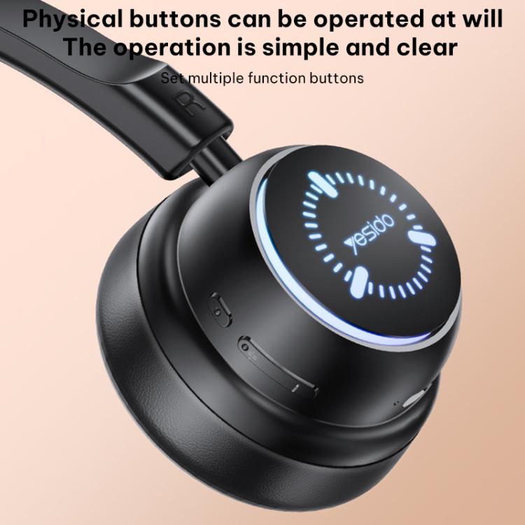 Auriculares inalámbricos Bluetooth Yesido EP15 de diadema, EP15