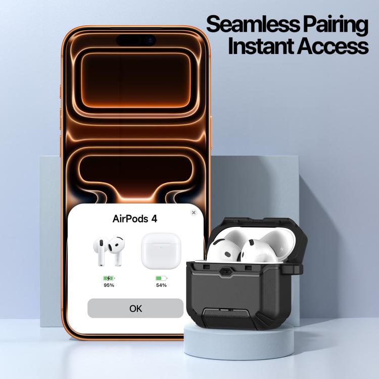Estuche antideslizante y a prueba de golpes para auriculares DUX DUCIS PECS Series con diseño de cola de cangrejo, For AirPods 4, For AirPods Pro 3, For AirPods Pro 2