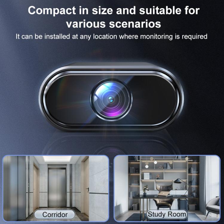 Mini cámara WiFi inteligente X7 HD con visión nocturna infrarroja y monitor de detección de movimiento, X7