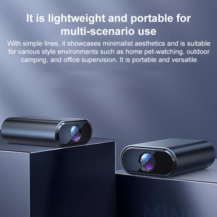 Mini cámara WiFi inteligente X7 HD con visión nocturna infrarroja y monitor de detección de movimiento, X7