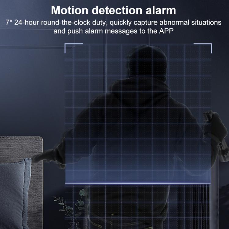 Mini cámara WiFi inteligente X7 HD con visión nocturna infrarroja y monitor de detección de movimiento, X7