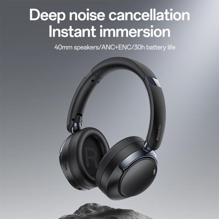 Auriculares Bluetooth supraaurales Yesido EP11 con cancelación de ruido de modo dual, EP11