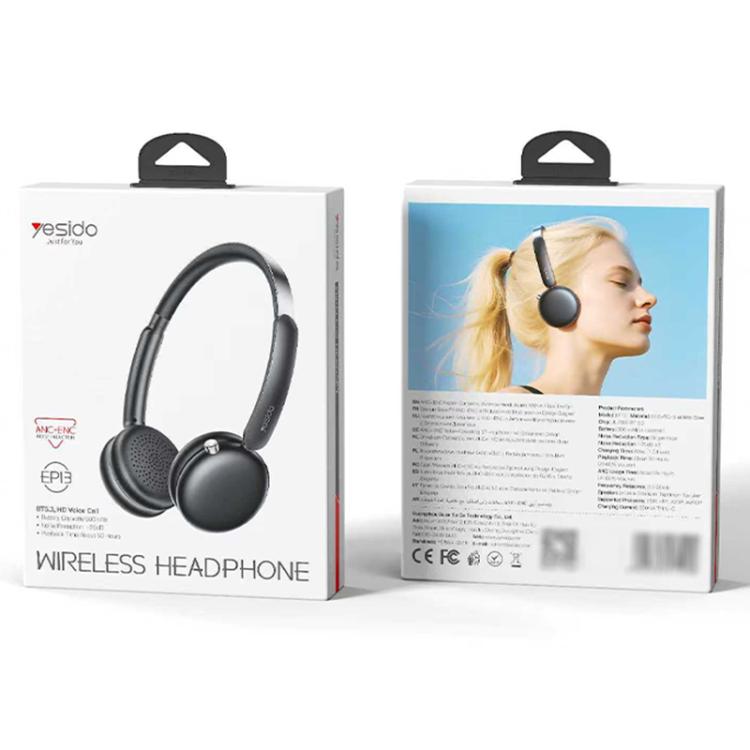 Auriculares inalámbricos supraaurales Yesido EP13 con reducción de ruido de modo dual, EP13