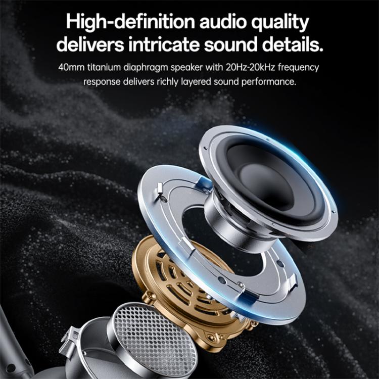 Auriculares inalámbricos supraaurales Yesido EP13 con reducción de ruido de modo dual, EP13
