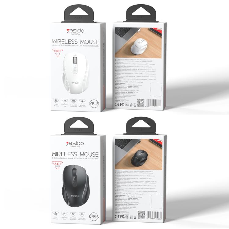 Ratón inalámbrico Yesido KB45 2.4G para empresas