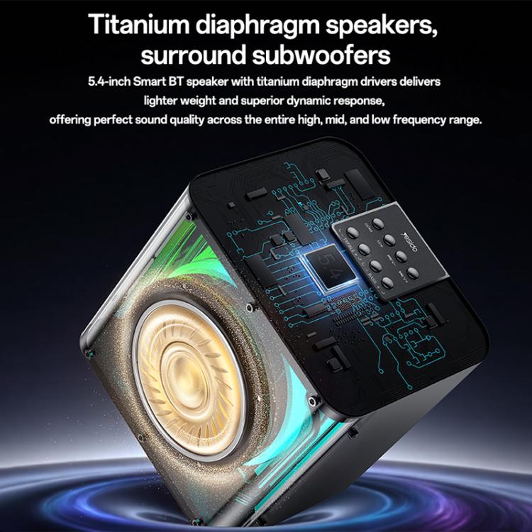 Sistema de altavoces Bluetooth Yesido YSW41 de 40 W y 2.1 canales con iluminación RGB colorida y subwoofer., YSW41