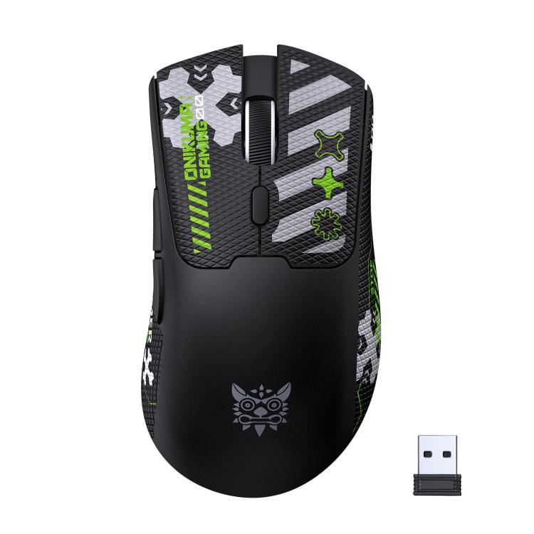 Ratón para juegos ONIKUMA DM01 de 12800 DPI, 2,4 GHz, Bluetooth y con cable, triple modo., DM01
