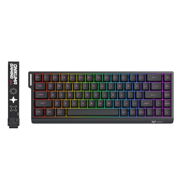 Teclado para juegos ONIKUMA MT603 de 68 teclas con interruptores magnéticos RGB de tres modos, MT603