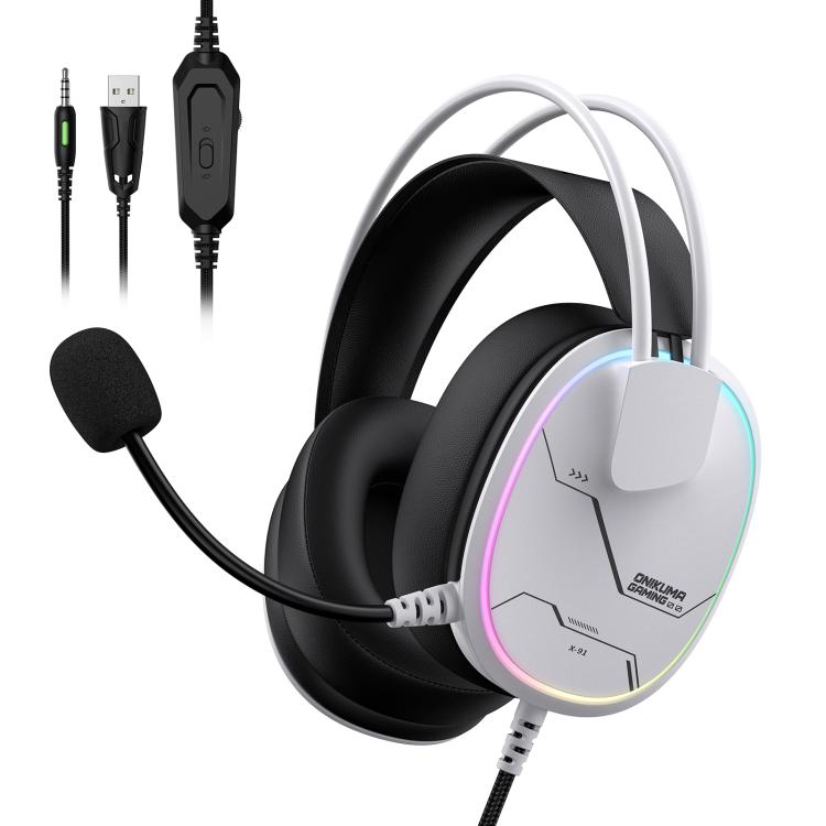 Auriculares supraaurales con cable y micrófono ONIKUMA X91