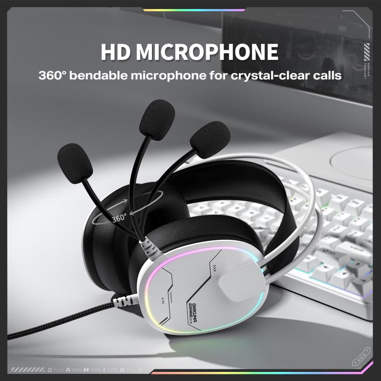 Auriculares supraaurales con cable y micrófono ONIKUMA X91