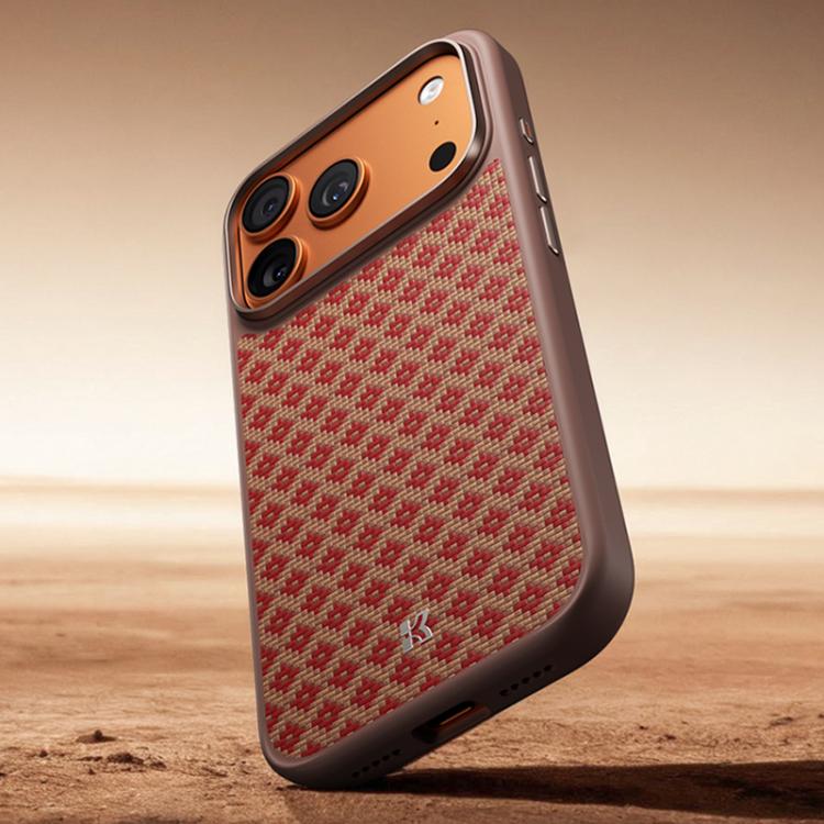 Funda magnética antigolpes Benks Y3 de Kevlar con diseño de diamante, For iPhone 17 Pro Max, For iPhone 17 Pro
