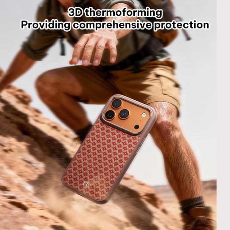Funda magnética antigolpes Benks Y3 de Kevlar con diseño de diamante, For iPhone 17 Pro Max, For iPhone 17 Pro