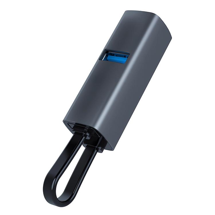 Adaptador HUB para estación de acoplamiento multifuncional portátil, USB to USB3.0 and Dual USB2.0, Type-C to USB3.0 and Dual USB2.0, USB to USB3.0, Dual USB2.0, SD, TF Card, Type-C to USB3.0, Dual USB2.0, SD, TF Card