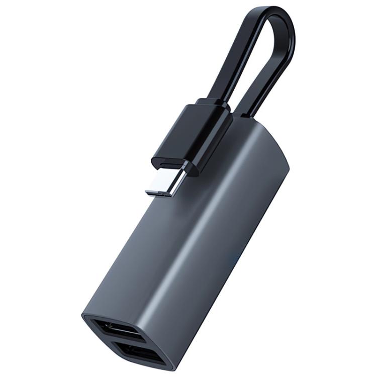 Adaptador HUB para estación de acoplamiento multifuncional portátil, USB to USB3.0 and Dual USB2.0, Type-C to USB3.0 and Dual USB2.0, USB to USB3.0, Dual USB2.0, SD, TF Card, Type-C to USB3.0, Dual USB2.0, SD, TF Card