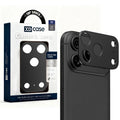 Protector de lente de cámara plano y hueco de metal XDcase, For iPhone 17 Pro Max, For iPhone 17 Pro