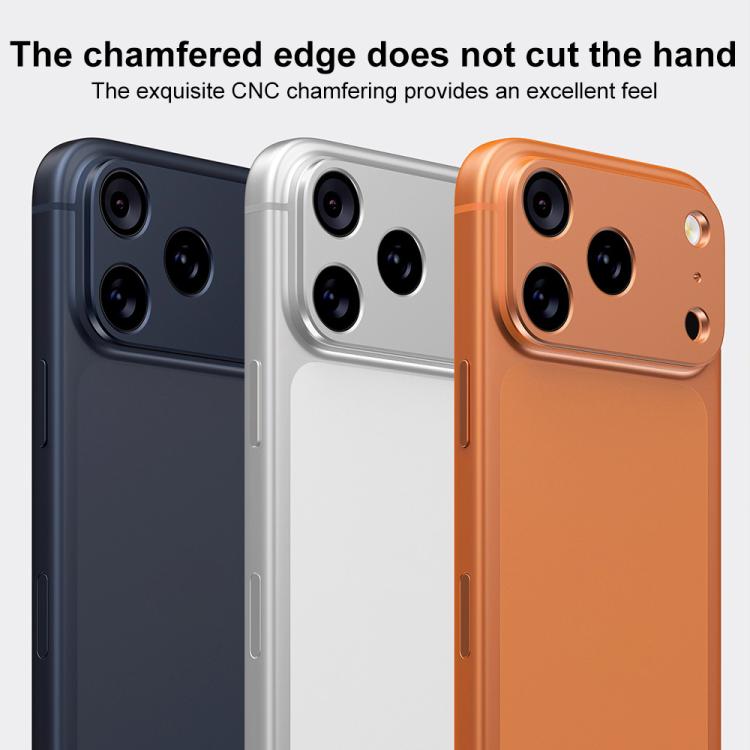 Protector de lente de cámara plano y hueco de metal XDcase, For iPhone 17 Pro Max, For iPhone 17 Pro