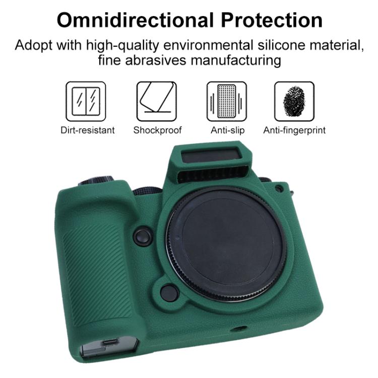 Funda protectora de silicona suave con textura de lichi, For Panasonic LUMIX DC-S5 II / DC-S5M2GK