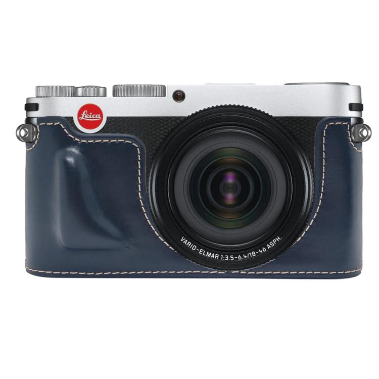 Base de media funda para cámara de cuero vegano, For Leica X Vario / TYP107
