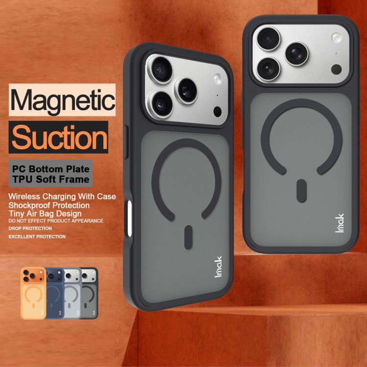 Funda magnética antigolpes para teléfono de la serie imak UX-9C, de PC + TPU, For iPhone 17 Pro Max, For iPhone 17 Pro