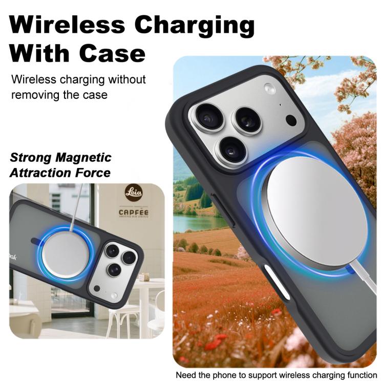 Funda magnética antigolpes para teléfono de la serie imak UX-9C, de PC + TPU, For iPhone 17 Pro Max, For iPhone 17 Pro