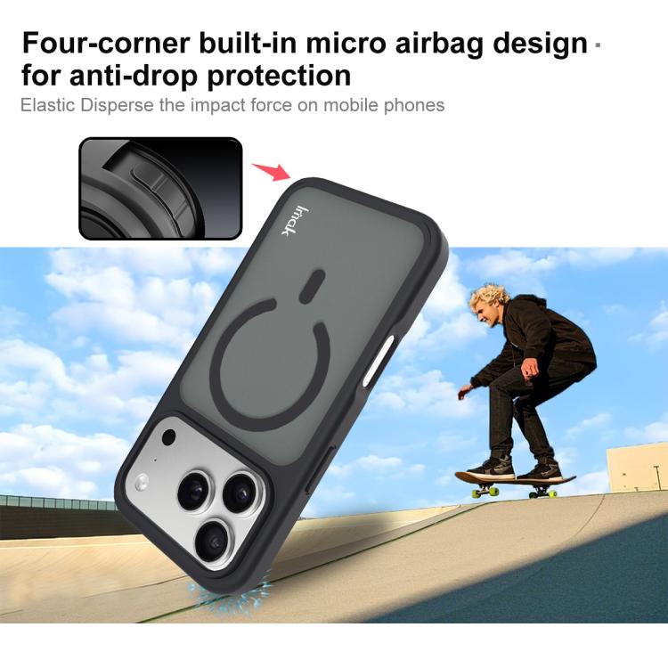 Funda magnética antigolpes para teléfono de la serie imak UX-9C, de PC + TPU, For iPhone 17 Pro Max, For iPhone 17 Pro