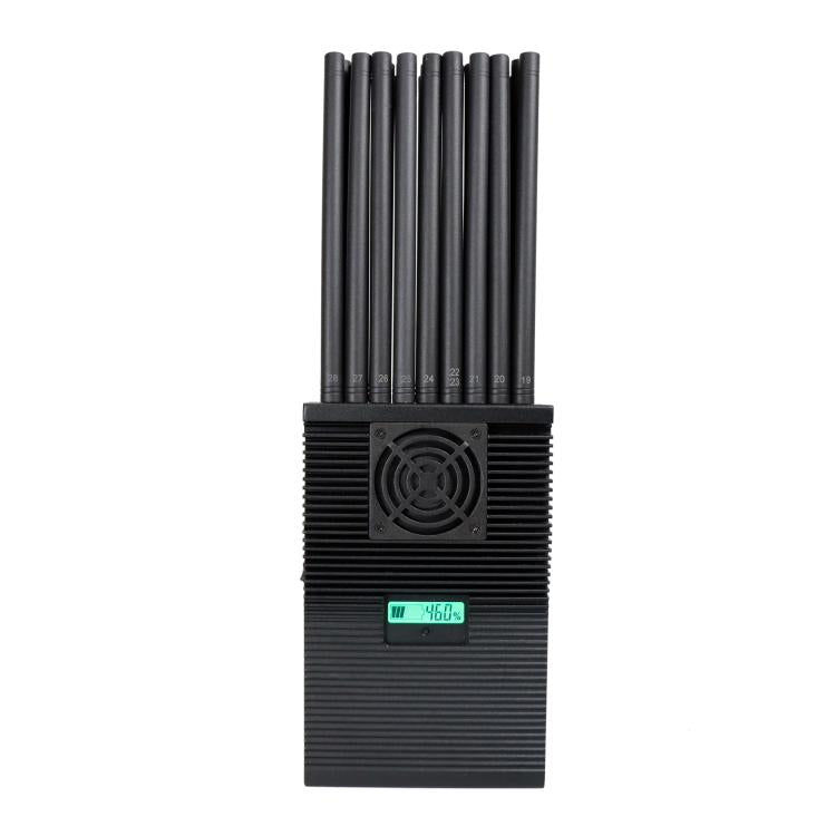 Inhibidor de señal telefónica J28 de banda completa 5G / 4G / 3G / 2G / WiFi 2.4G / 5G / GPSL1-L5 UHF / VHF, US Plug, UK Plug, AU Plug, EU Plug