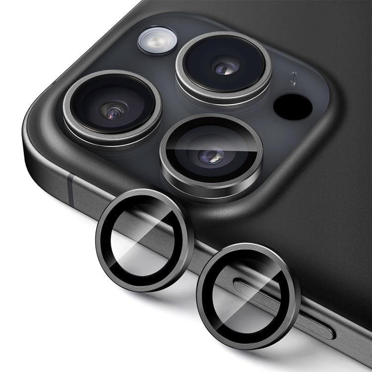 Protector de lente de cámara XDcase AF + AR Hawkeye con herramienta de alineación, For iPhone 16 Pro / 16 Pro Max
