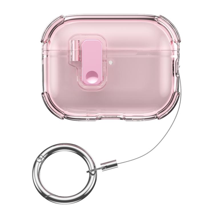 Estuche para auriculares automáticos de silicona transparente XDcase, For AirPods Pro 3, For AirPods 4, For AirPods Pro 2 / 1