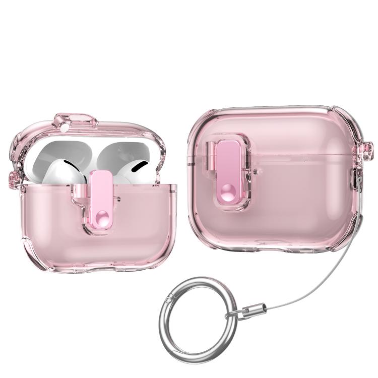 Estuche para auriculares automáticos de silicona transparente XDcase, For AirPods Pro 3, For AirPods 4, For AirPods Pro 2 / 1