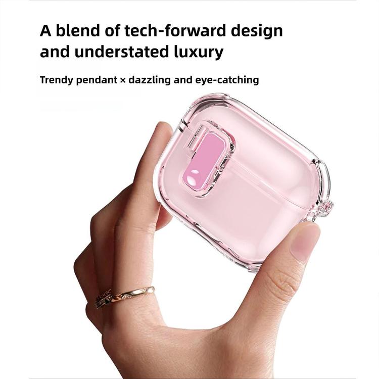 Estuche para auriculares automáticos de silicona transparente XDcase, For AirPods Pro 3, For AirPods 4, For AirPods Pro 2 / 1