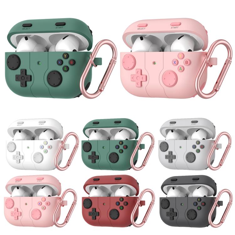 Funda de silicona para auriculares estilo consola de videojuegos retro de XDcase, For AirPods Pro 3, For AirPods 4, For AirPods Pro 2 / 1