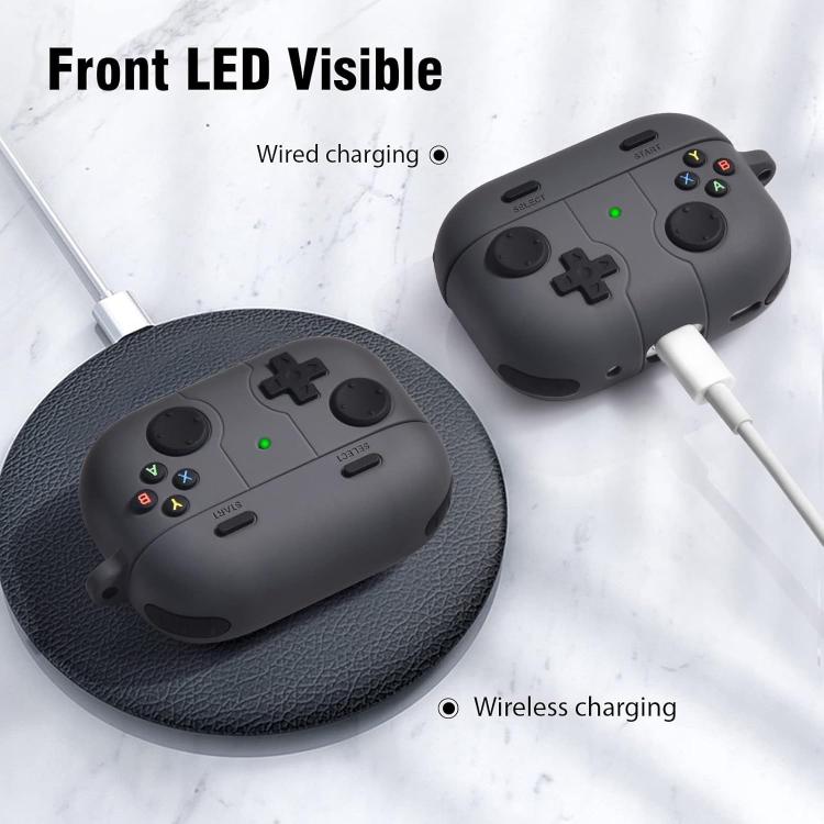 Funda de silicona para auriculares estilo consola de videojuegos retro de XDcase, For AirPods Pro 3, For AirPods 4, For AirPods Pro 2 / 1