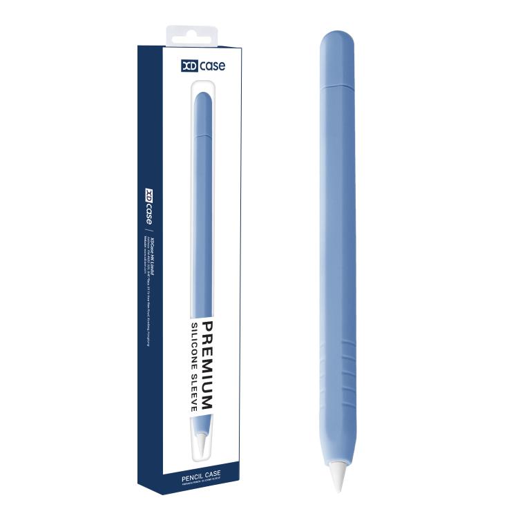 Funda de silicona para lápiz óptico XDcase de color sólido con tapa desmontable, For Apple Pencil USB-C / 3