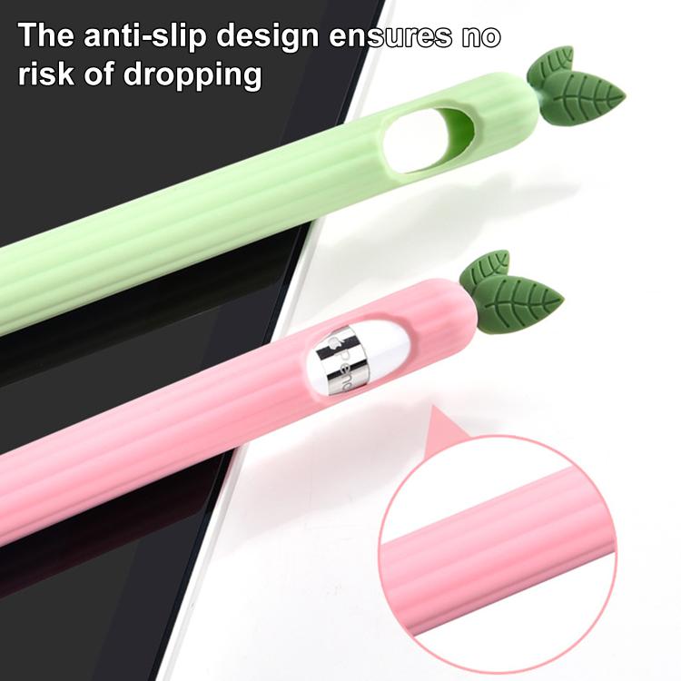 Funda de silicona antideslizante para lápiz óptico XDcase con diseño de frutas y verduras., For Apple Pencil Pro / 2