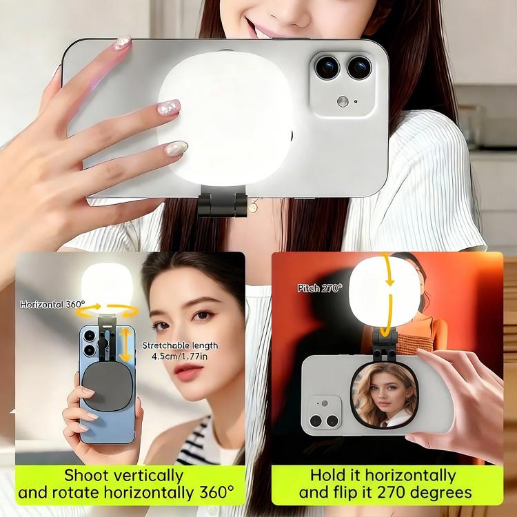 Luz de relleno de espejo magnético mini portátil N01
