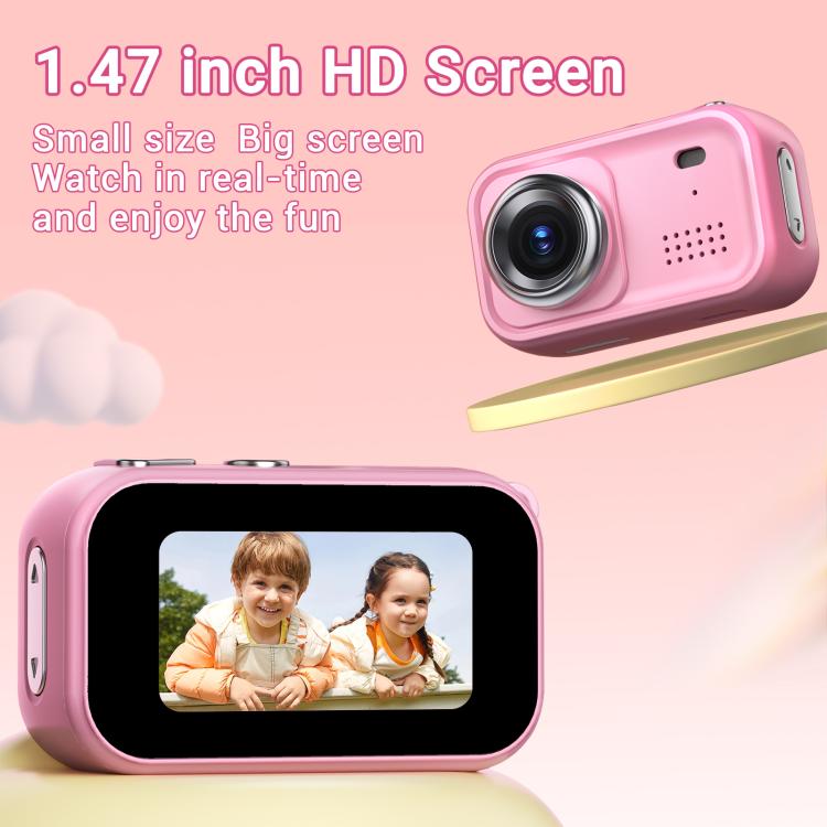 Minicámara digital infantil Y10 con pantalla IPS de 1,47 pulgadas