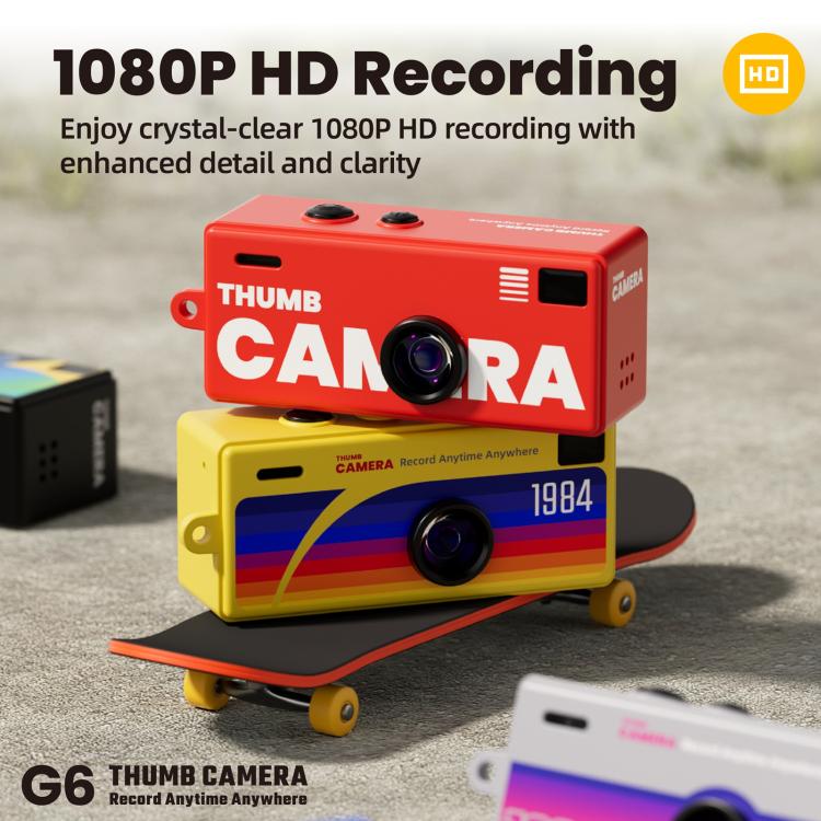 Minicámara digital infantil G6 con pantalla TFT de 0,96 pulgadas