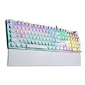 Teclado mecánico para juegos retro steampunk con cable AULA F2088 de 104 teclas, White Blue Switch, Pink Blue Switch, Black Blue Switch