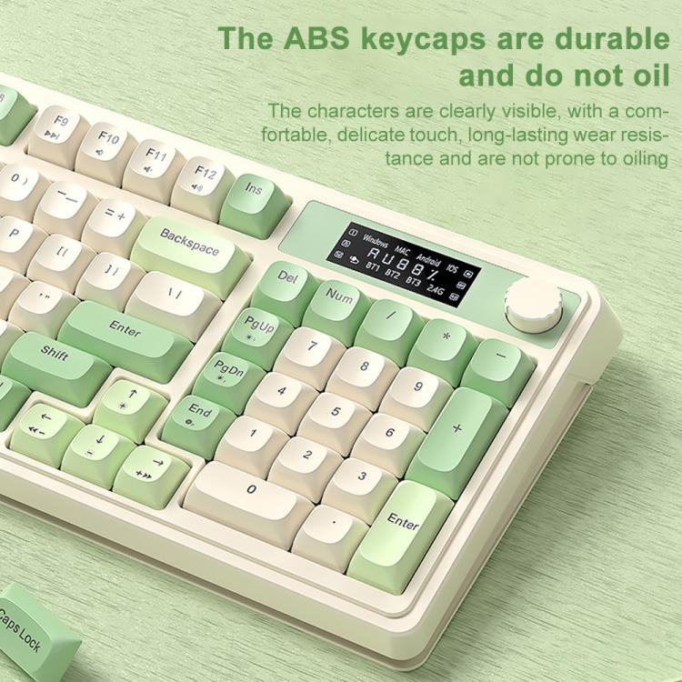 Teclado mecánico RGB AULA S99 Pro de 99 teclas con conexión por cable/2.4G/Bluetooth (tres modelos)