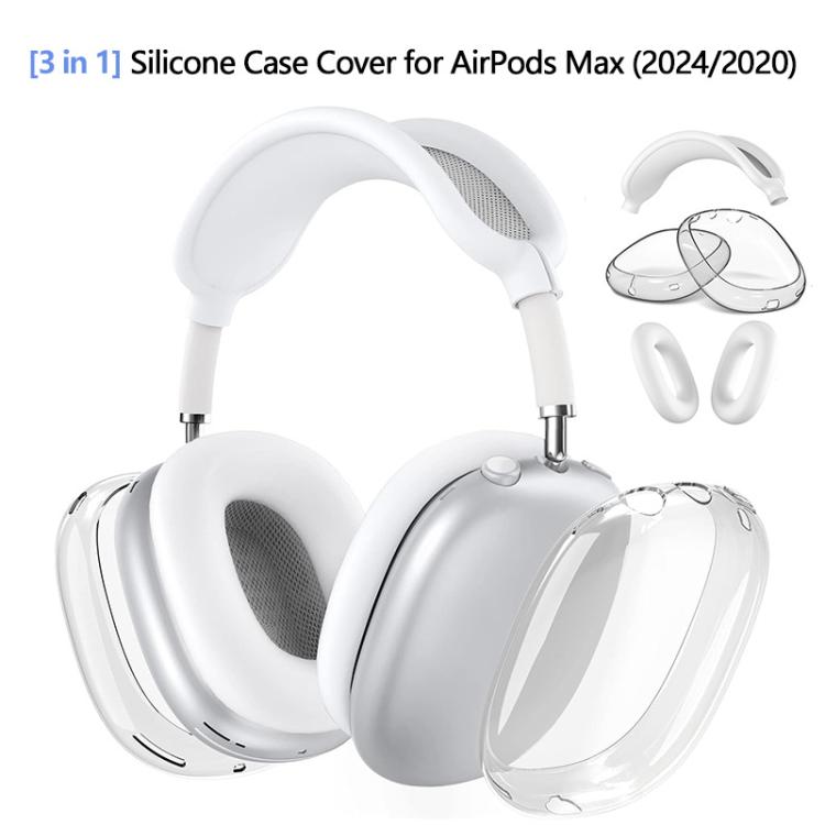 Funda protectora de silicona 3 en 1 para auriculares XDcase, For Apple AirPods Max / Max 2