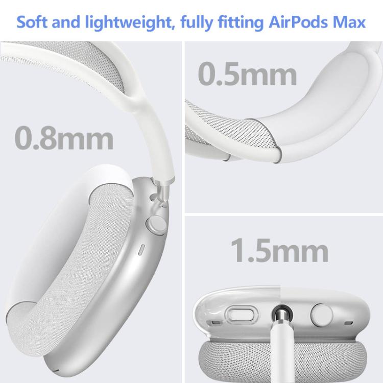 Funda protectora de silicona 3 en 1 para auriculares XDcase, For Apple AirPods Max / Max 2