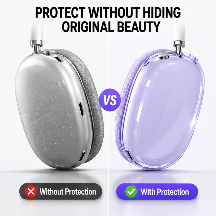 Funda protectora para auriculares XDcase 3 en 1 de TPU, For Apple AirPods Max / Max 2
