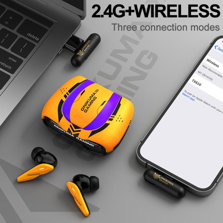 Auriculares inalámbricos Bluetooth ONIKUMA TX616 ENC con doble micrófono, reducción de ruido y triple modo., TX616